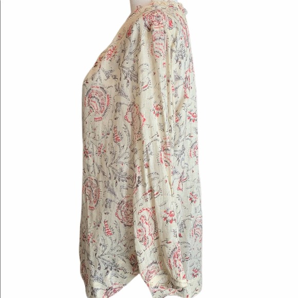 Madewell Shirred Popover in Turkish Garden Large - Picture 8 of 12